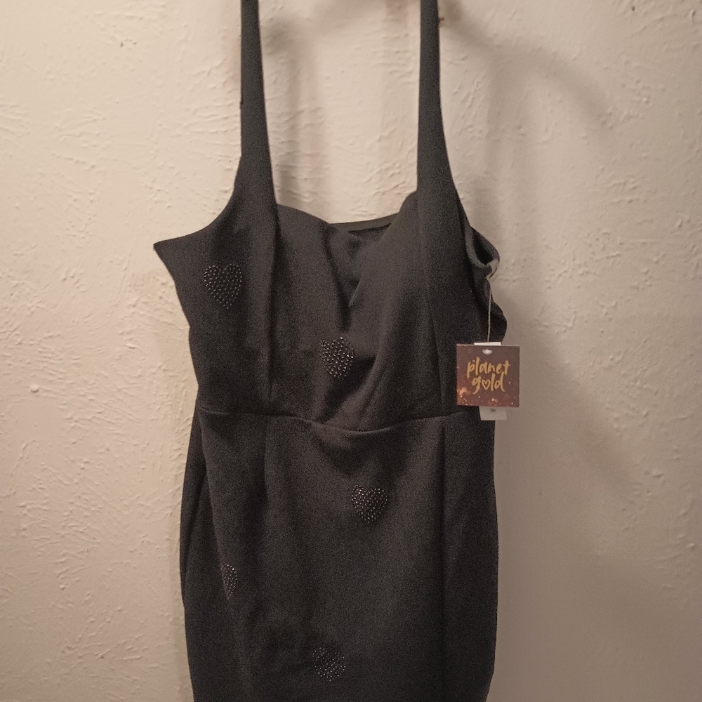Black evening dress